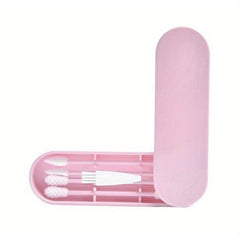 Reusable Silicone Cotton Swabs For Makeup & Ear Cleaning