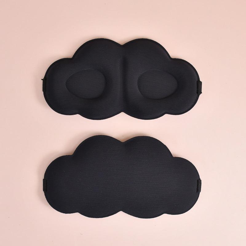 3D Stereoscopic Cloud Sleep Eye Mask - Double Sided Ice Silk