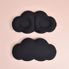 3D Stereoscopic Cloud Sleep Eye Mask - Double Sided Ice Silk