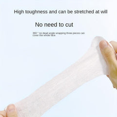 200pcs Mummy Cosmetic Wet Cotton Pads Hydrating Makeup Remover Toner