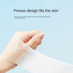 200pcs Mummy Cosmetic Wet Cotton Pads Hydrating Makeup Remover Toner