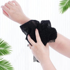 2 Pcs African Exfoliating Net Long Body Net Sponges Skin Scrubber