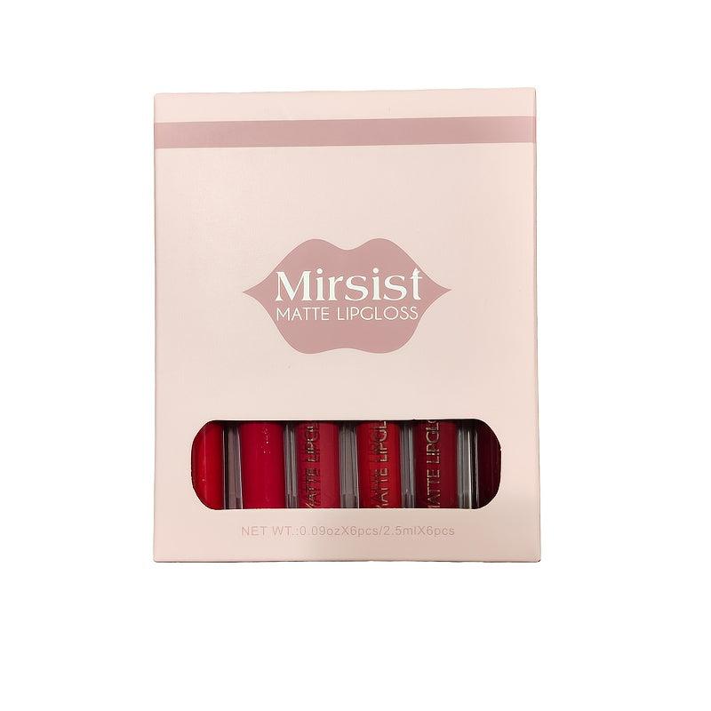 Velvet Long Lasting Lip Glaze Set Nude Waterproof Lip Gloss