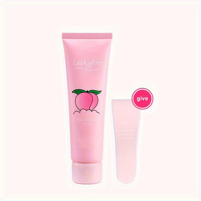 Honey Peach Body Hair Removal Cream - Gentle and Non-Irritating