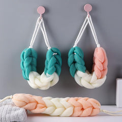 4 Pack Stretch Back Sponge with Rope Handles Bath Scrubber