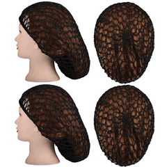 3pcs Mesh Hair Net Sleep Caps for Women