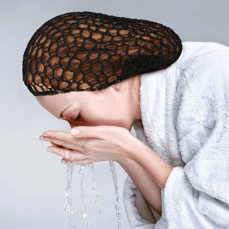 3pcs Mesh Hair Net Sleep Caps for Women