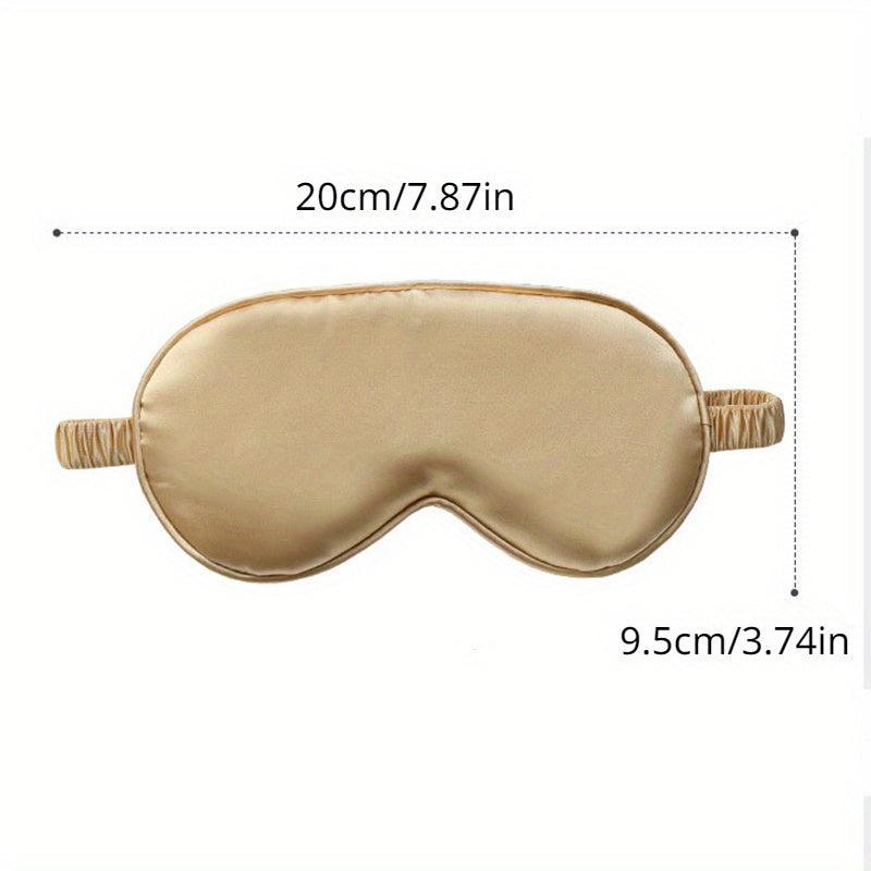 3PCS Set Silk Eye Mask Face Mask Eyeshade Blindfold Travel Rest Night Eyeshade
