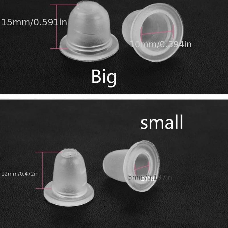 100pcs Disposable Silicone Tattoo Ink Cups