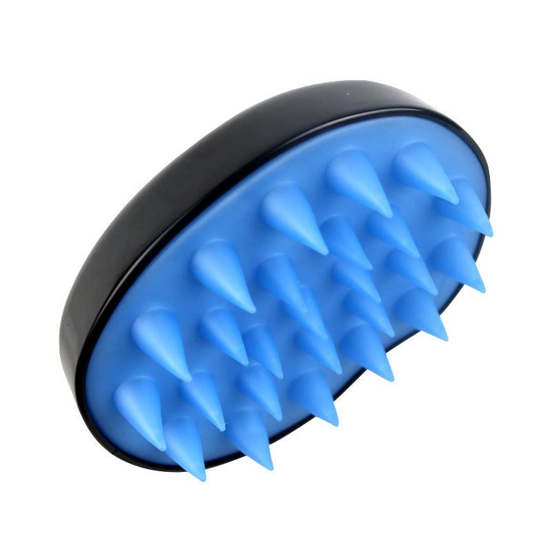Silicone Handle Scalp Massager Brush - Exfoliating Scalp Massage