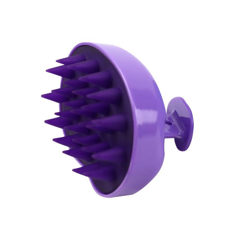 Silicone Handle Scalp Massager Brush - Exfoliating Scalp Massage