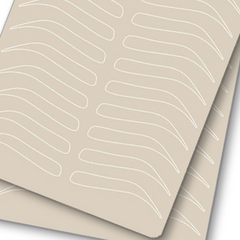 Double Sided Practice Skin For Eyebrows Permanent Makeup Tattoo Practice Skin