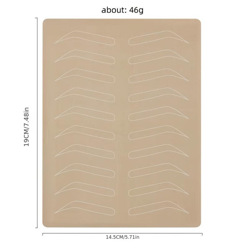 Double Sided Practice Skin For Eyebrows Permanent Makeup Tattoo Practice Skin