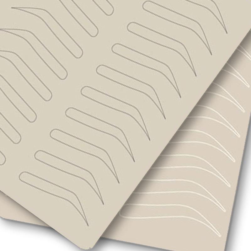 Double Sided Practice Skin For Eyebrows Permanent Makeup Tattoo Practice Skin