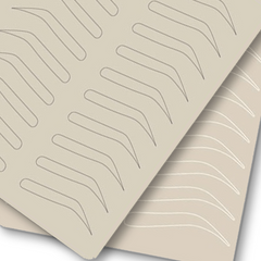 Double Sided Practice Skin For Eyebrows Permanent Makeup Tattoo Practice Skin