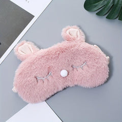 Colorful Cloud Eye Mask Blackout Lunch Break Cartoon Rabbit Eye Protection