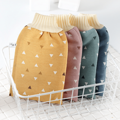 1pc Exfoliating Shower Gloves Mitt Washcloth Bath Gloves for Shower Double Sided