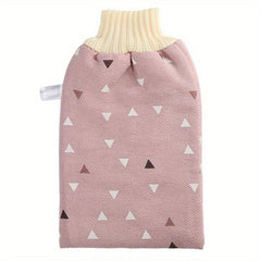 1pc Exfoliating Shower Gloves Mitt Washcloth Bath Gloves for Shower Double Sided