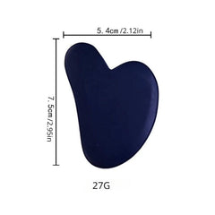 Jade Gua Sha Scraping Massage Tool for Face Neck Body