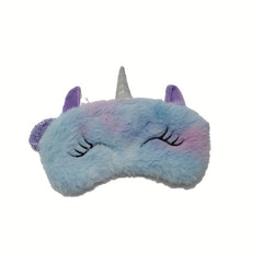 Double Layer Blackout Sleep Eye Mask Blindfold Cartoon Sleeping Eye Mask