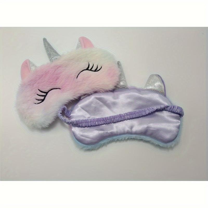 Double Layer Blackout Sleep Eye Mask Blindfold Cartoon Sleeping Eye Mask