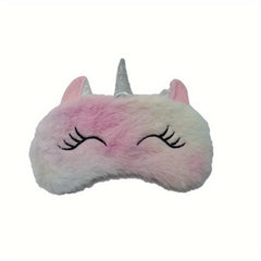 Double Layer Blackout Sleep Eye Mask Blindfold Cartoon Sleeping Eye Mask