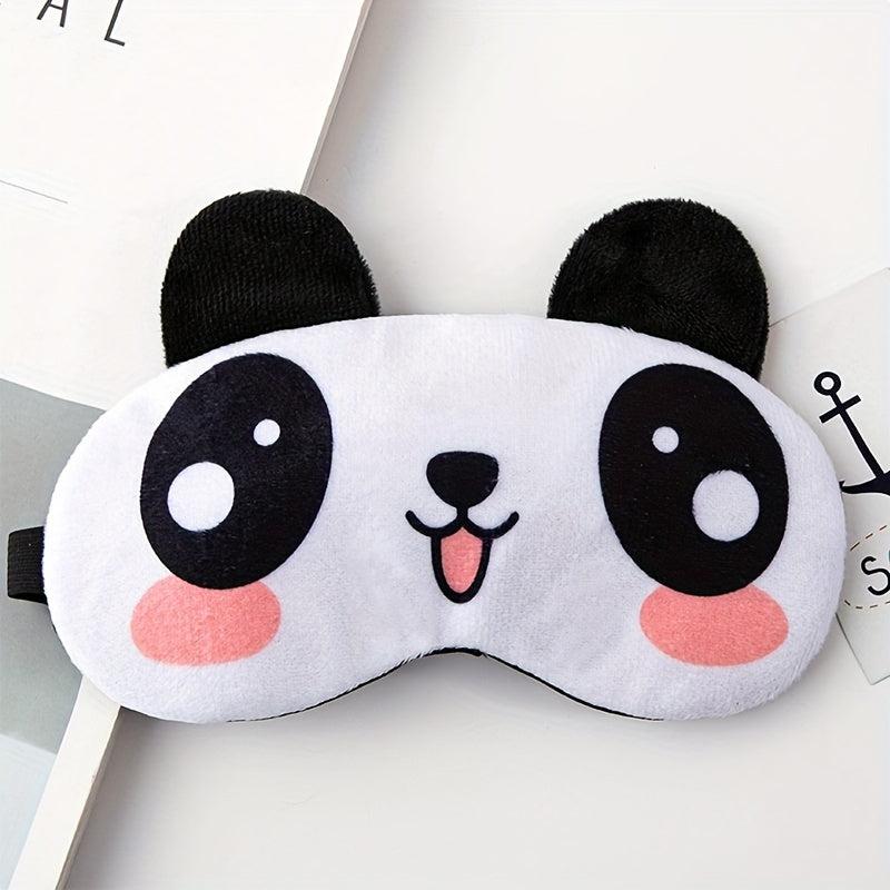 Cat Cartoon Eye Mask for Travel Office Men & Women