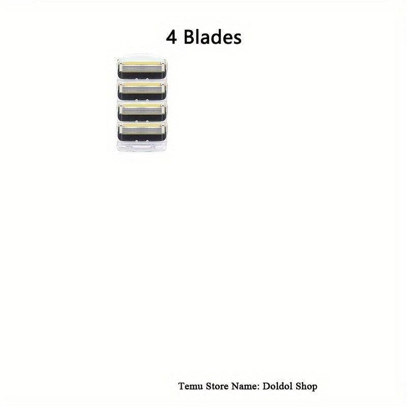 Yellow Classic Shaving Set with Safety Razor & Blades