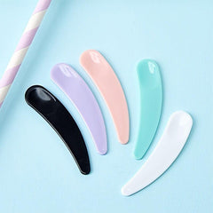 20pcs Reusable Cosmetic Spatula And Mini Spoon For Creams