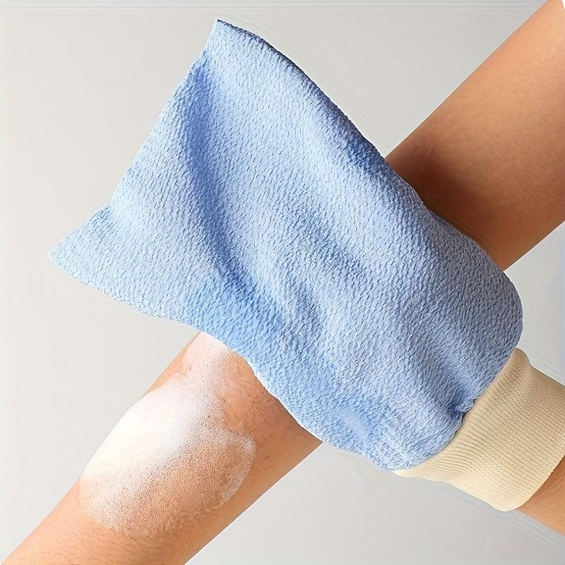 Double Sided Exfoliating Shower Gloves Mitt for Spa Massage and Body Scrubs