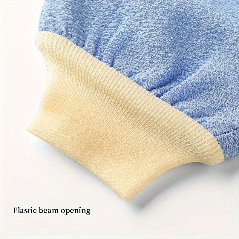 Double Sided Exfoliating Shower Gloves Mitt for Spa Massage and Body Scrubs