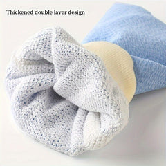Double Sided Exfoliating Shower Gloves Mitt for Spa Massage and Body Scrubs