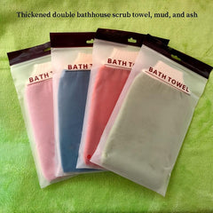 Double Sided Exfoliating Shower Gloves Mitt for Spa Massage and Body Scrubs