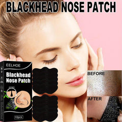 Bamboo Charcoal Blackhead Reducer Nose Patch Set Box