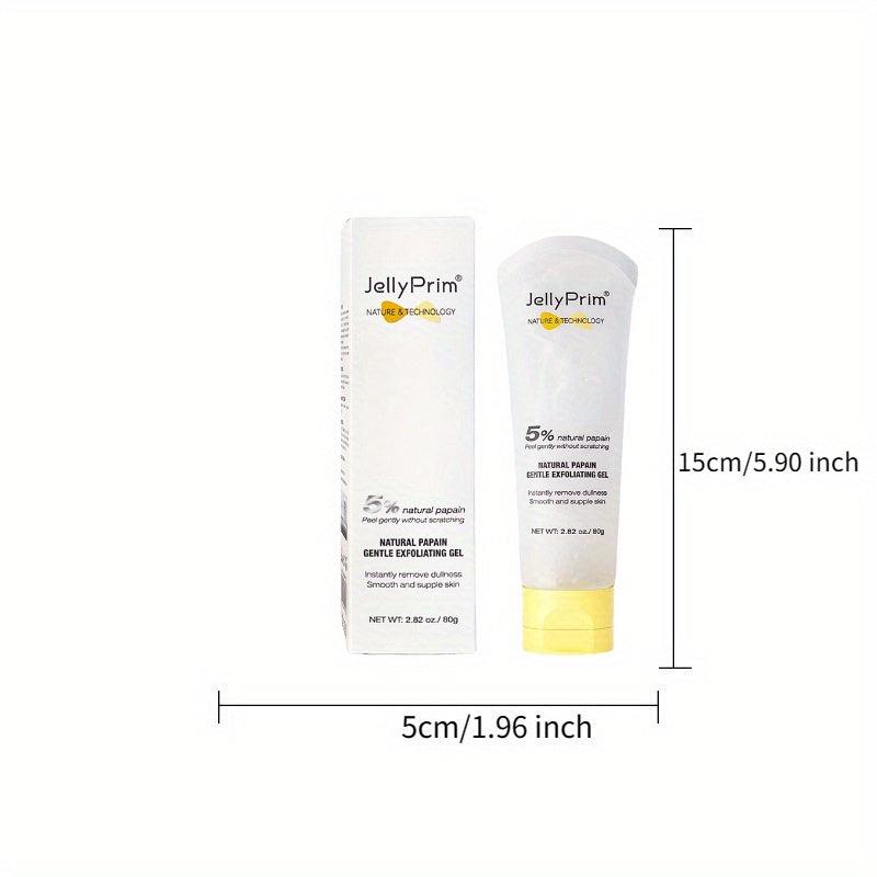 80g Papain Exfoliating Gel Cream Body Scrub Deep Cleaning