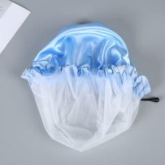 Adjustable Waterproof Shower Cap for Women Ladies Spa Salon
