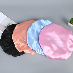 Adjustable Waterproof Shower Cap for Women Ladies Spa Salon