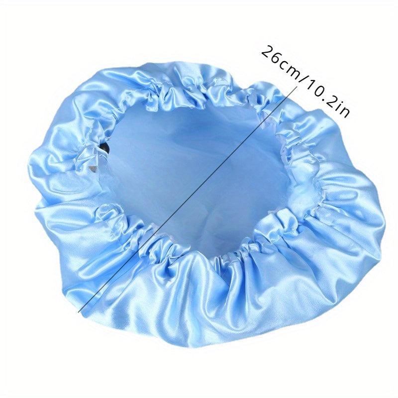 Adjustable Waterproof Shower Cap for Women Ladies Spa Salon