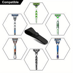 Waterproof Razor Holder Case Travel Shaver Cover Bag