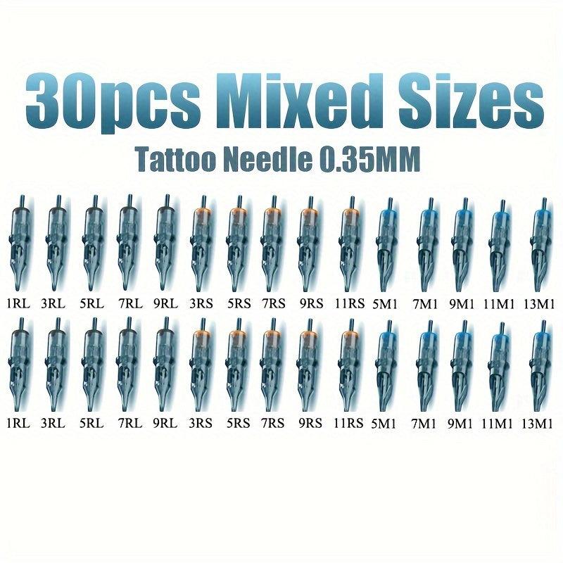 Tattoo Needles Set Sterile Cartridge Needles Shading For Tattoo Machine
