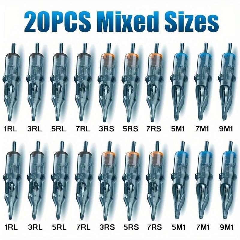 Tattoo Needles Set Sterile Cartridge Needles Shading For Tattoo Machine