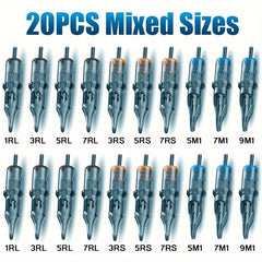 Tattoo Needles Set Sterile Cartridge Needles Shading For Tattoo Machine