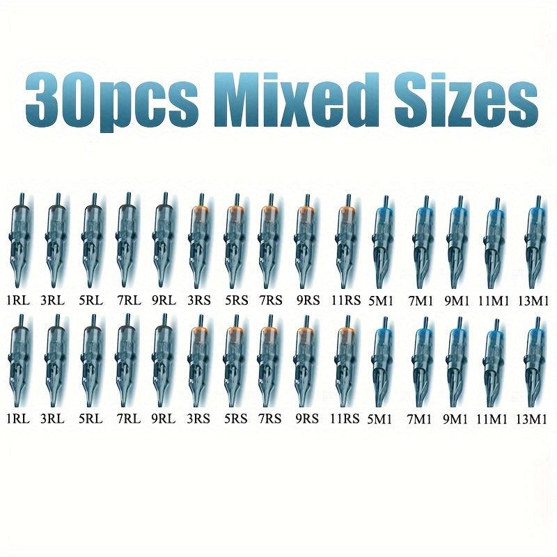 Tattoo Needles Set Sterile Cartridge Needles Shading For Tattoo Machine