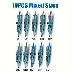 Tattoo Needles Set Sterile Cartridge Needles Shading For Tattoo Machine