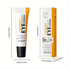 Turmeric Brightening Eye Cream 15g Reduce Dark Circle Smooth Fine Lines