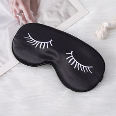 Silk Eye Mask for Fatigue Relief - Breathable & Comfortable Travel Sleep Mask