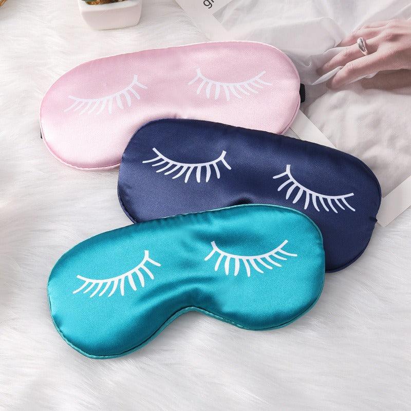 Silk Eye Mask for Fatigue Relief - Breathable & Comfortable Travel Sleep Mask
