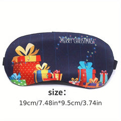 Elk Cartoon Eye Mask for Sleep and Travel