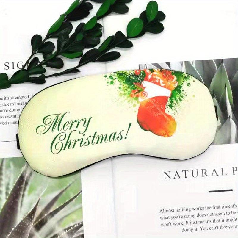 Elk Cartoon Eye Mask for Sleep and Travel