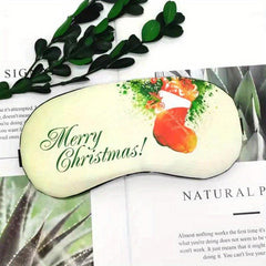 Elk Cartoon Eye Mask for Sleep and Travel